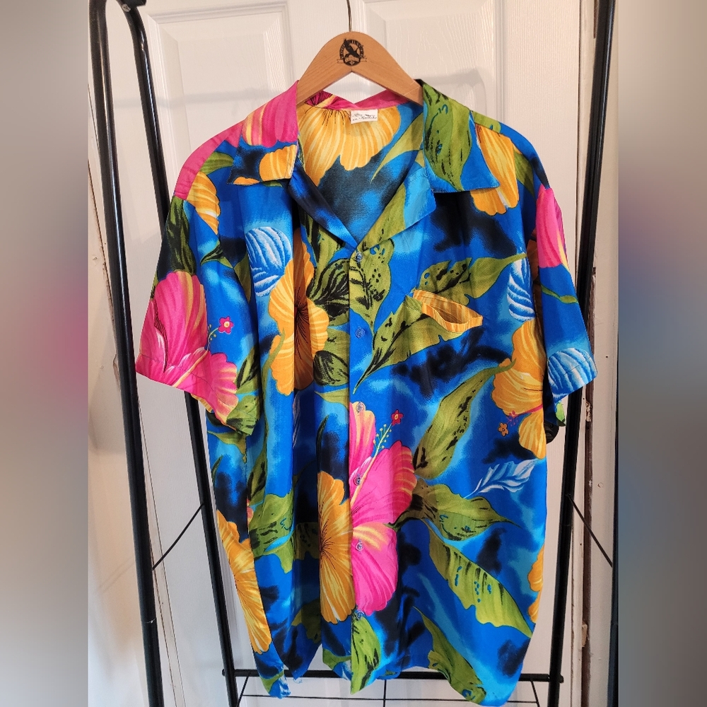 Vibrant Floral Men's Shirt